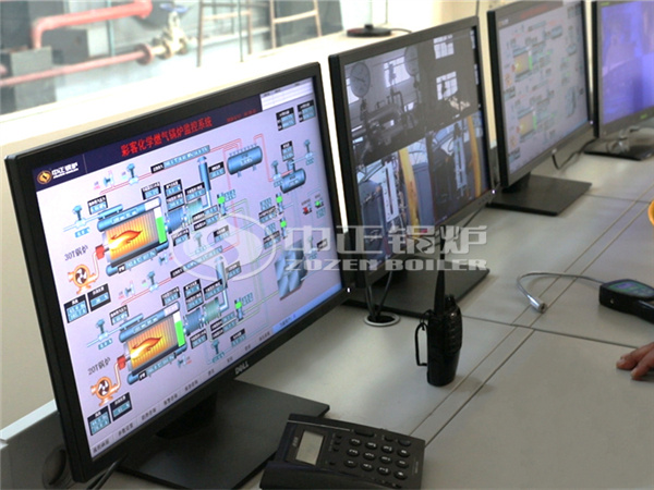 中正鍋爐在彩客化學的鍋爐控制系統